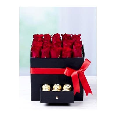 Kutu G�l S�rpriz �ikolata