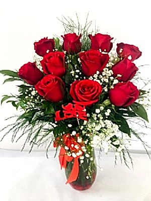 Vazoda 11 Kirmizi G�l